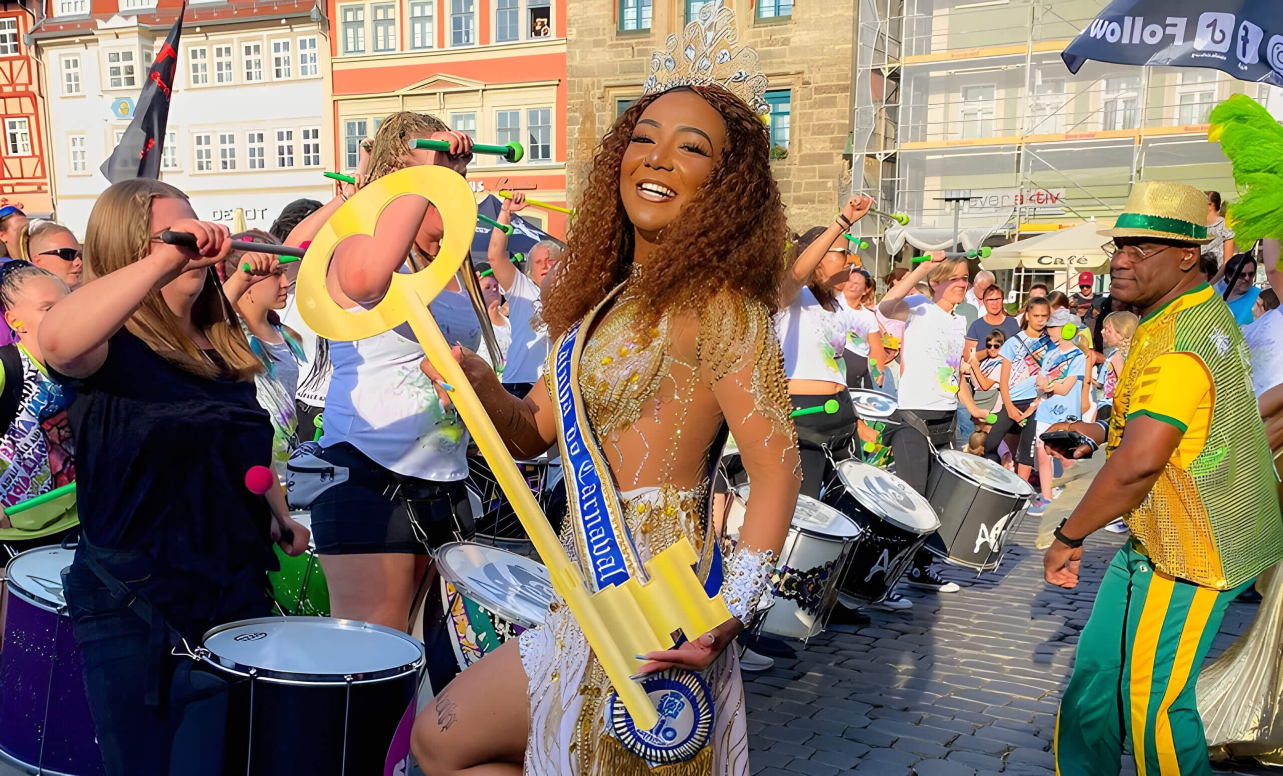 Internacional - Musas do Carnaval Carioca agitam o Coburg Samba Festival  2023 na Baviera, Alemanha - CN1 Brasil