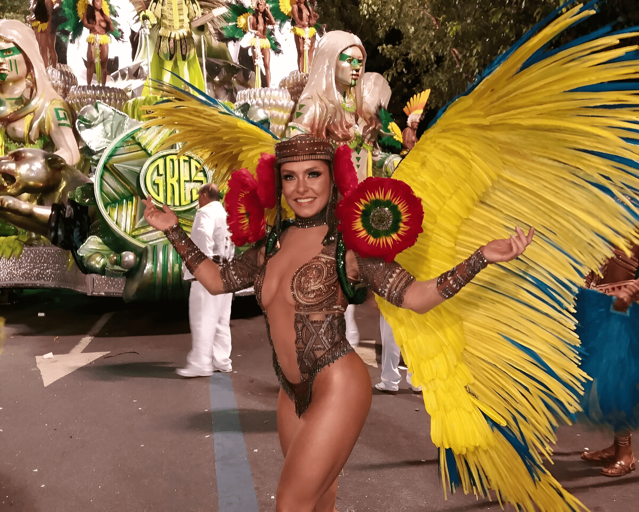 RJ - Fabíola de Andrade é a nova rainha de bateria na Mocidade Independente  de Padre Miguel - CN1 Brasil